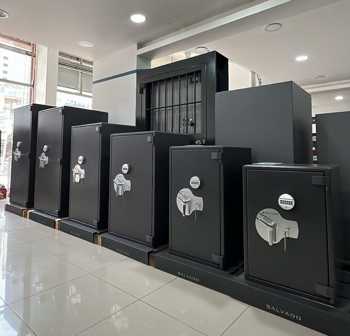 Salvado showroom interior display