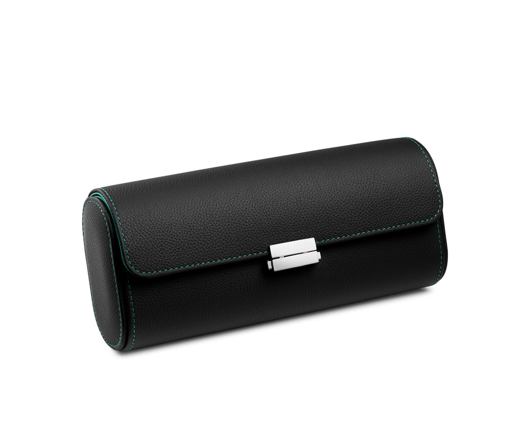 Pochette 4 Black / Tiffany Blue