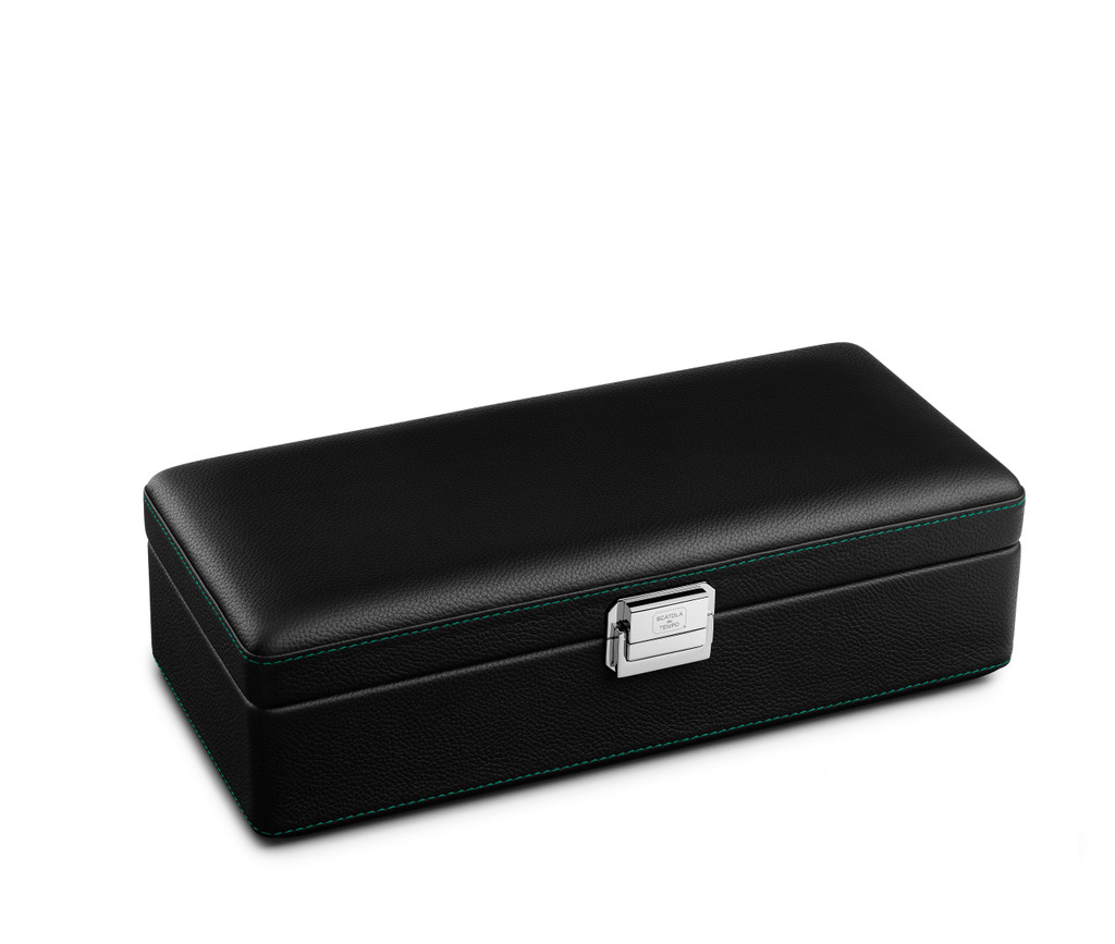Valigetta 4 Black + Tiffany Blue