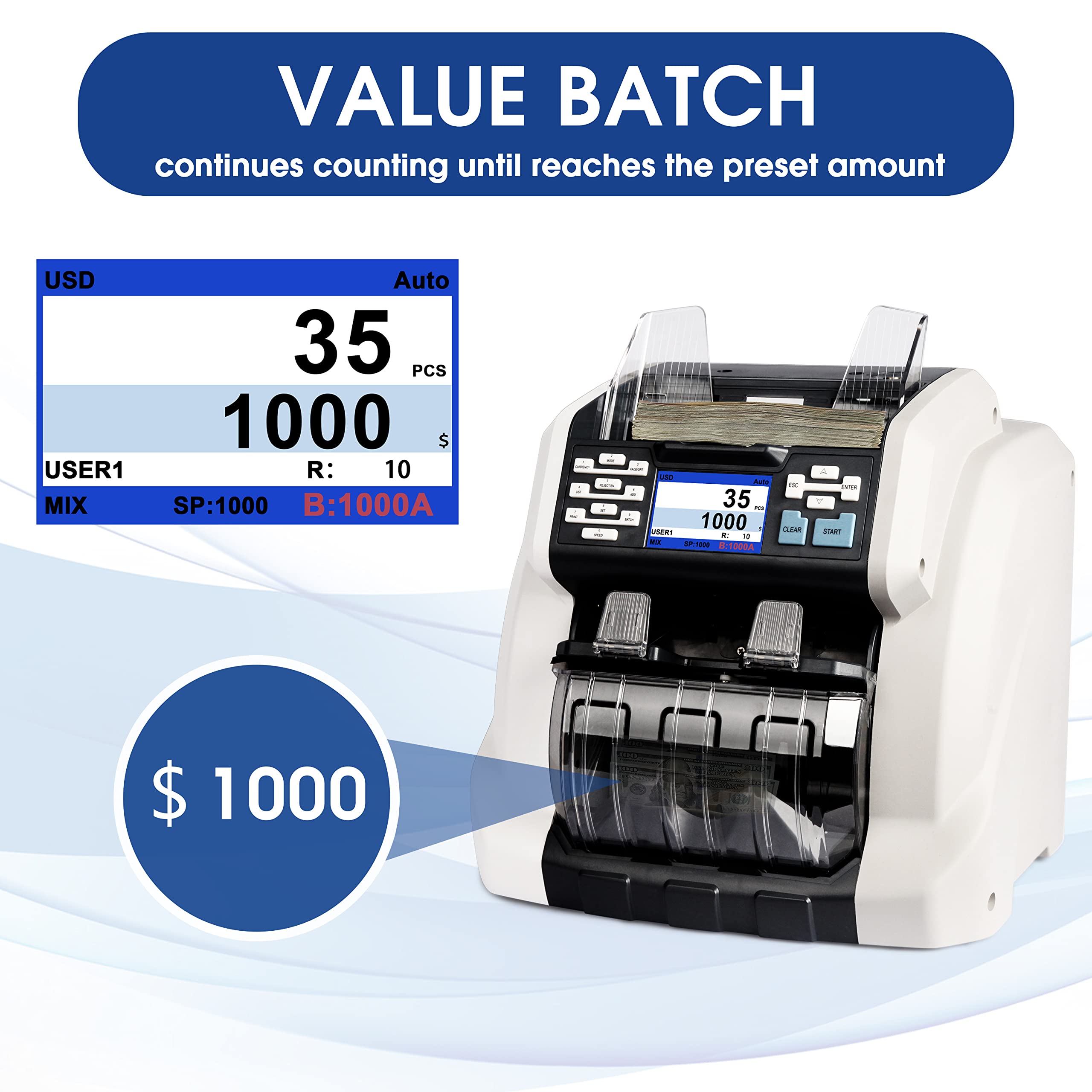 PLUS P30 Money Counter