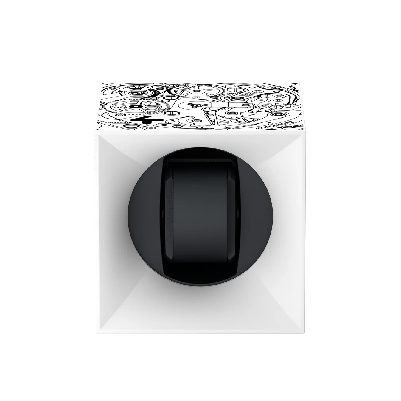 Startbox White with black  movements